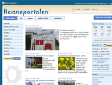 Tablet Screenshot of m.hemneportalen.no